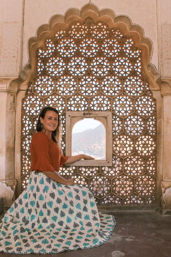 Luisa, Amber Fort, Jaipur, India 2