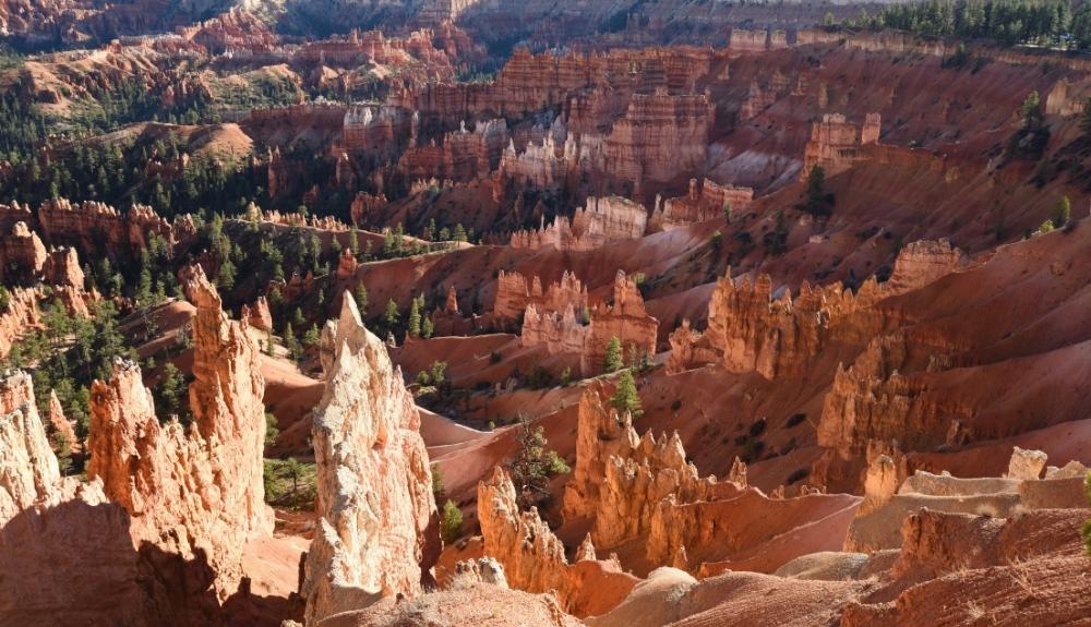 Bryce Canyon National Park Amphitheater view. 